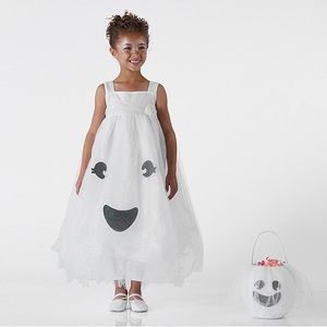 NWT Pottery Barn Kids Ghost costume sz 4-6y
